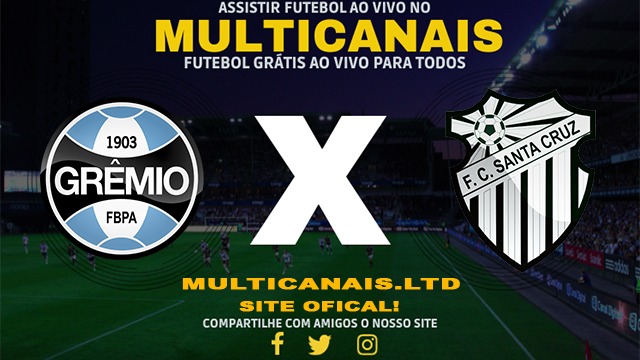 Assistir Grêmio x Santa Cruz-RS AO VIVO Online 17/02/2024