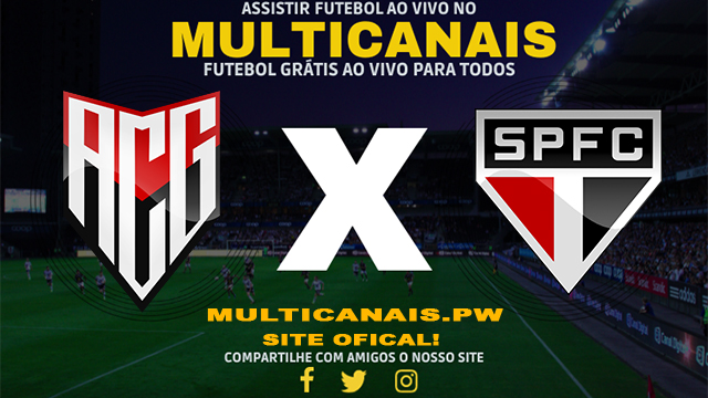 Assistir Atlético GO x São Paulo AO VIVO Online 21/04/2024