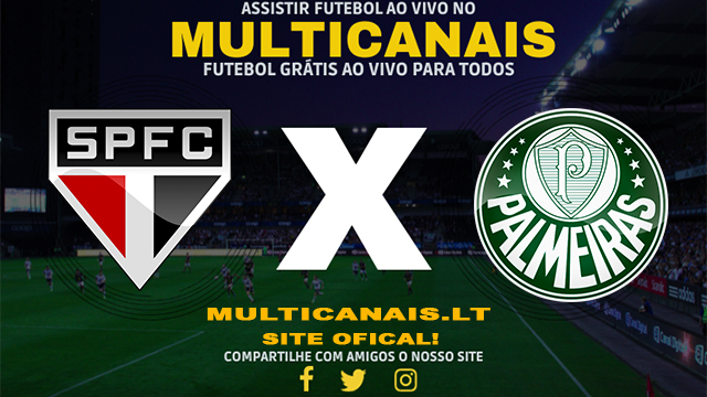 Assistir São Paulo x Palmeiras AO VIVO Online 29/04/2024