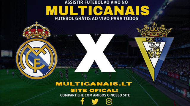 Assistir Real Madrid x Cadiz AO VIVO Online 04/05/2024